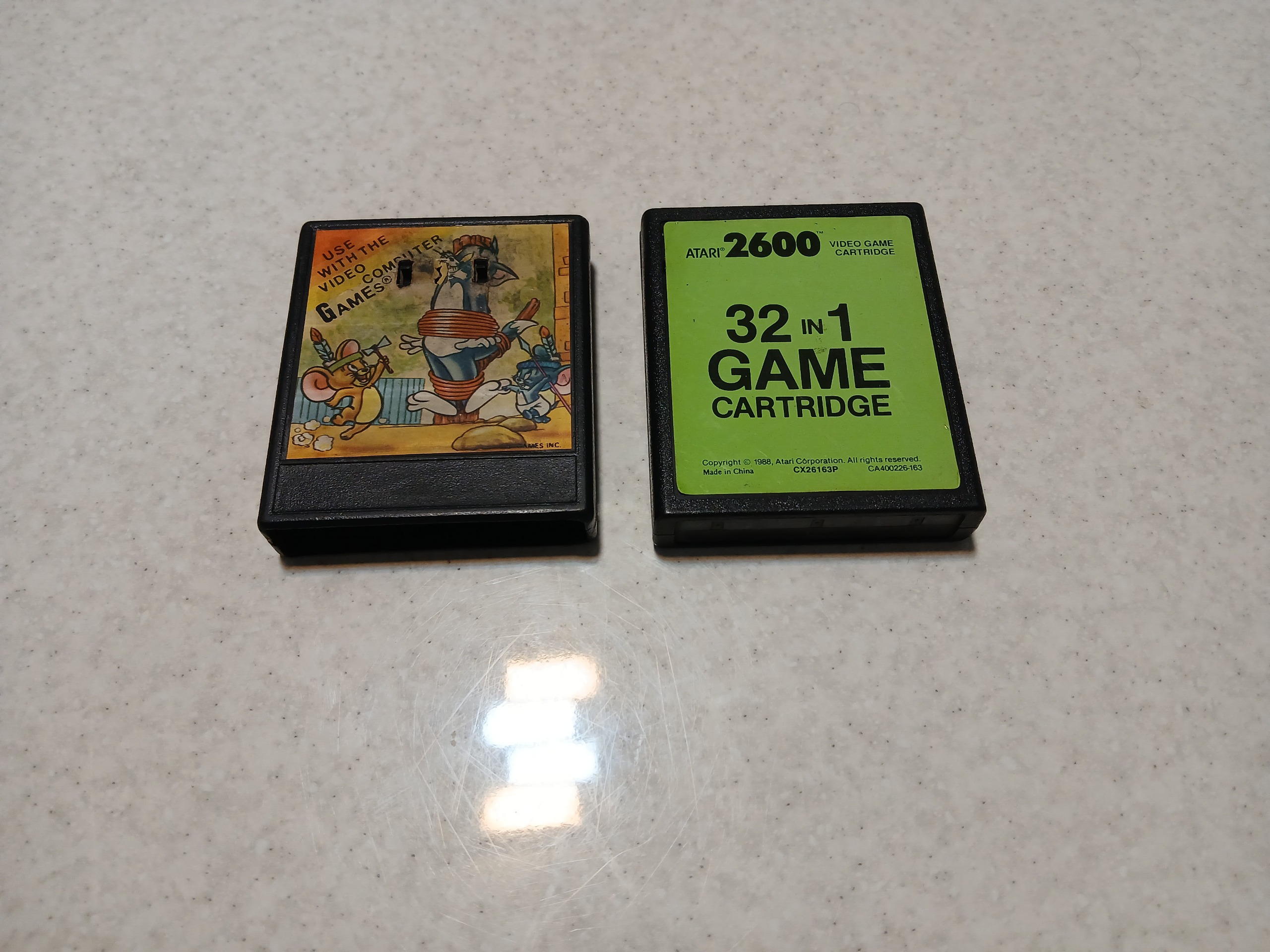 کارتریج های اورجینالAtari 2600(32in1 و Multigame)