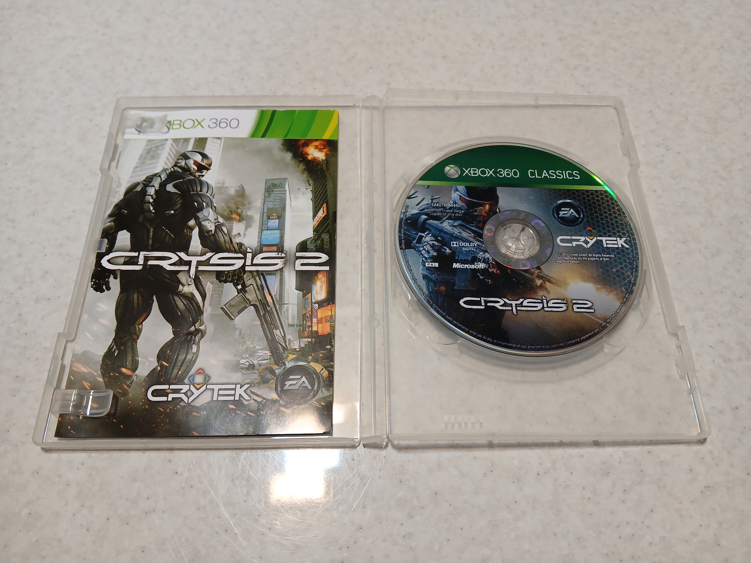 Crysis 2 اورجینال ، دیسک نو ، توضیحات مطالعه شود