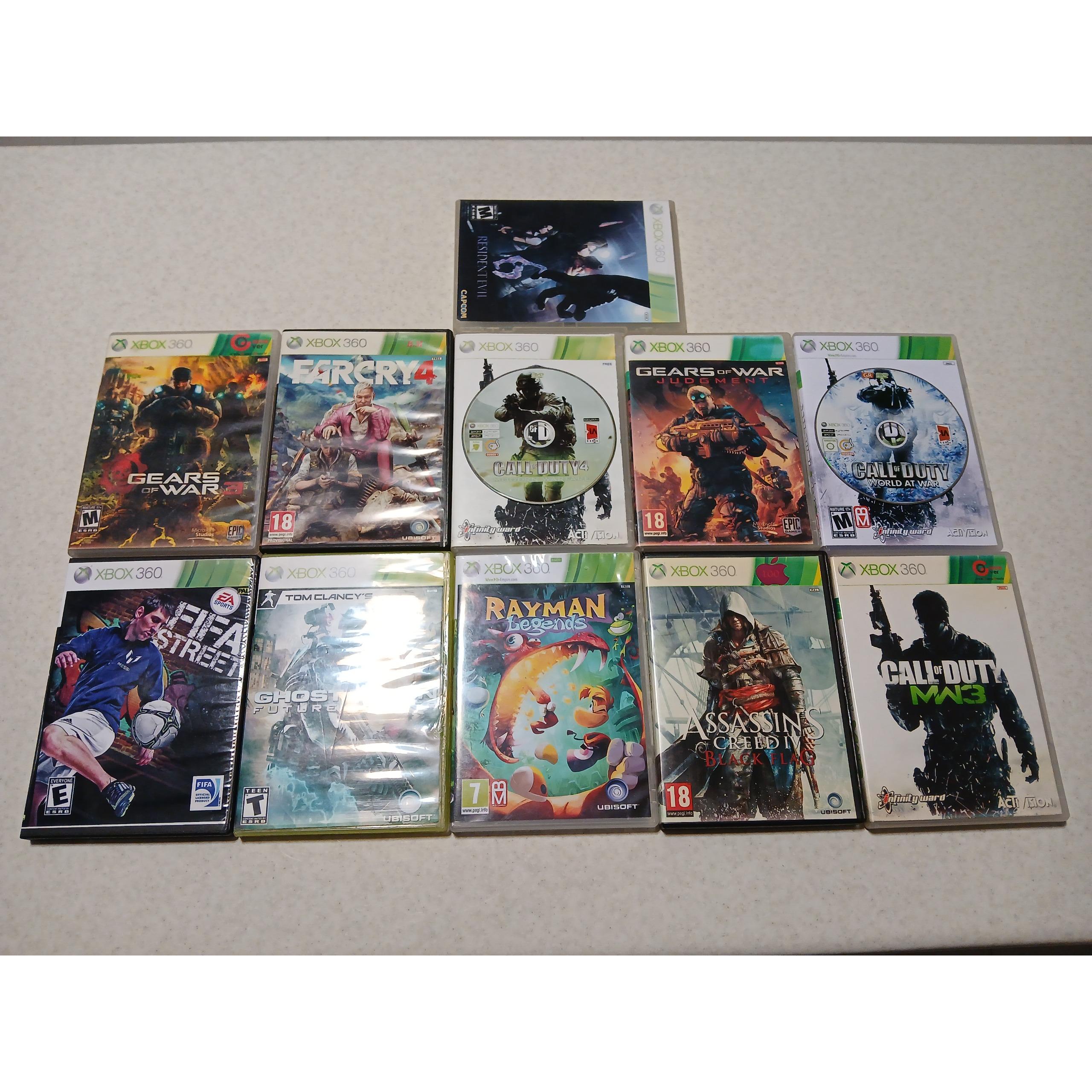 11 عدد بازی (کپی) Xbox 360 (توضیحات خوانده شود)