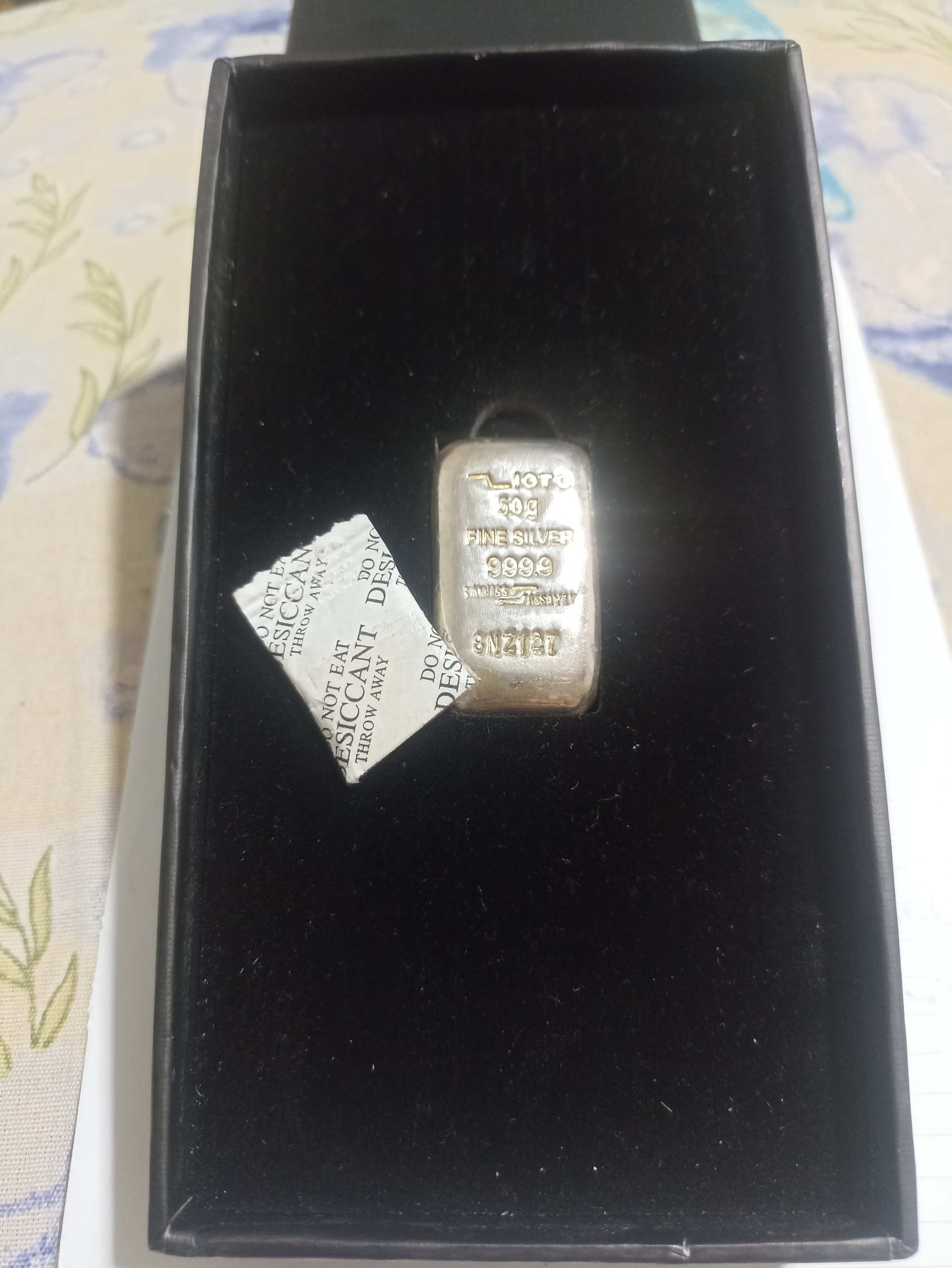 شمش نقره 999.9