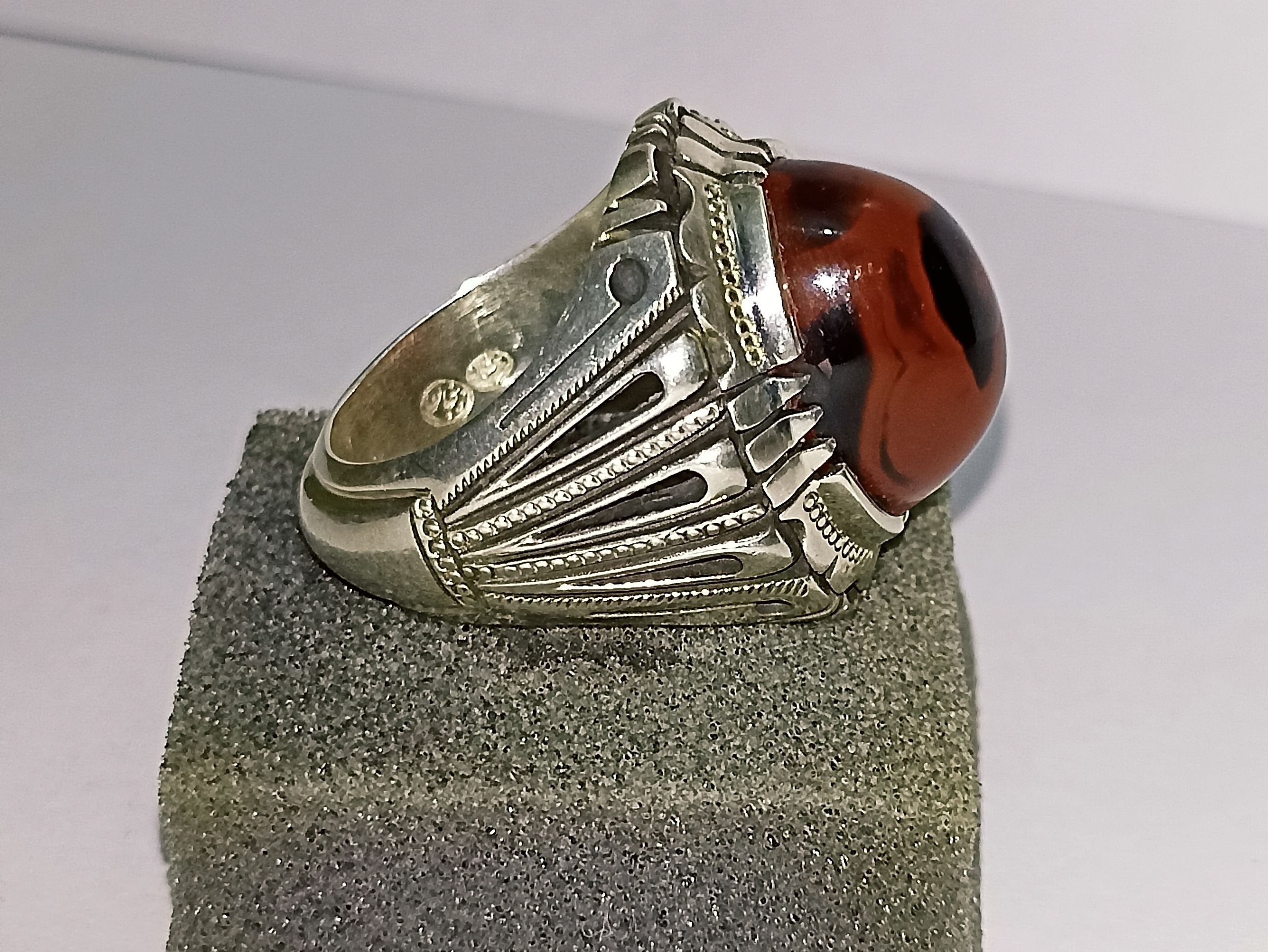 انگشتر نقره دست ساز