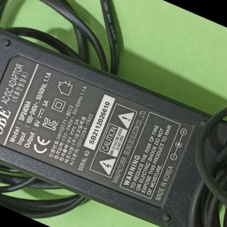 آداپتور SBE 8v 3a