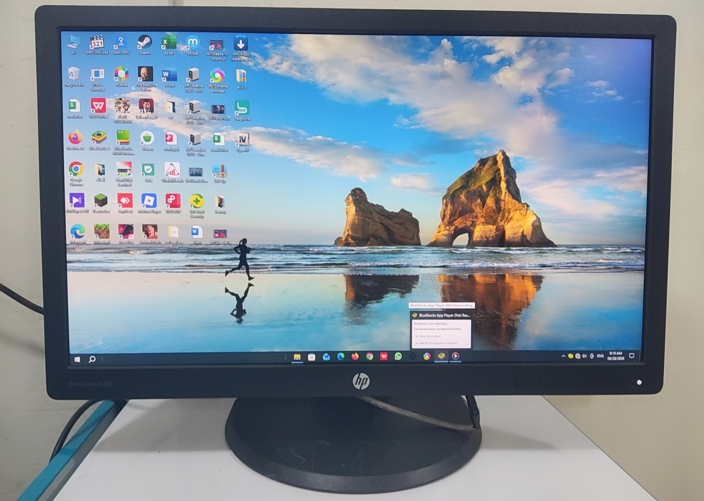 مانیتور استوک hp E232