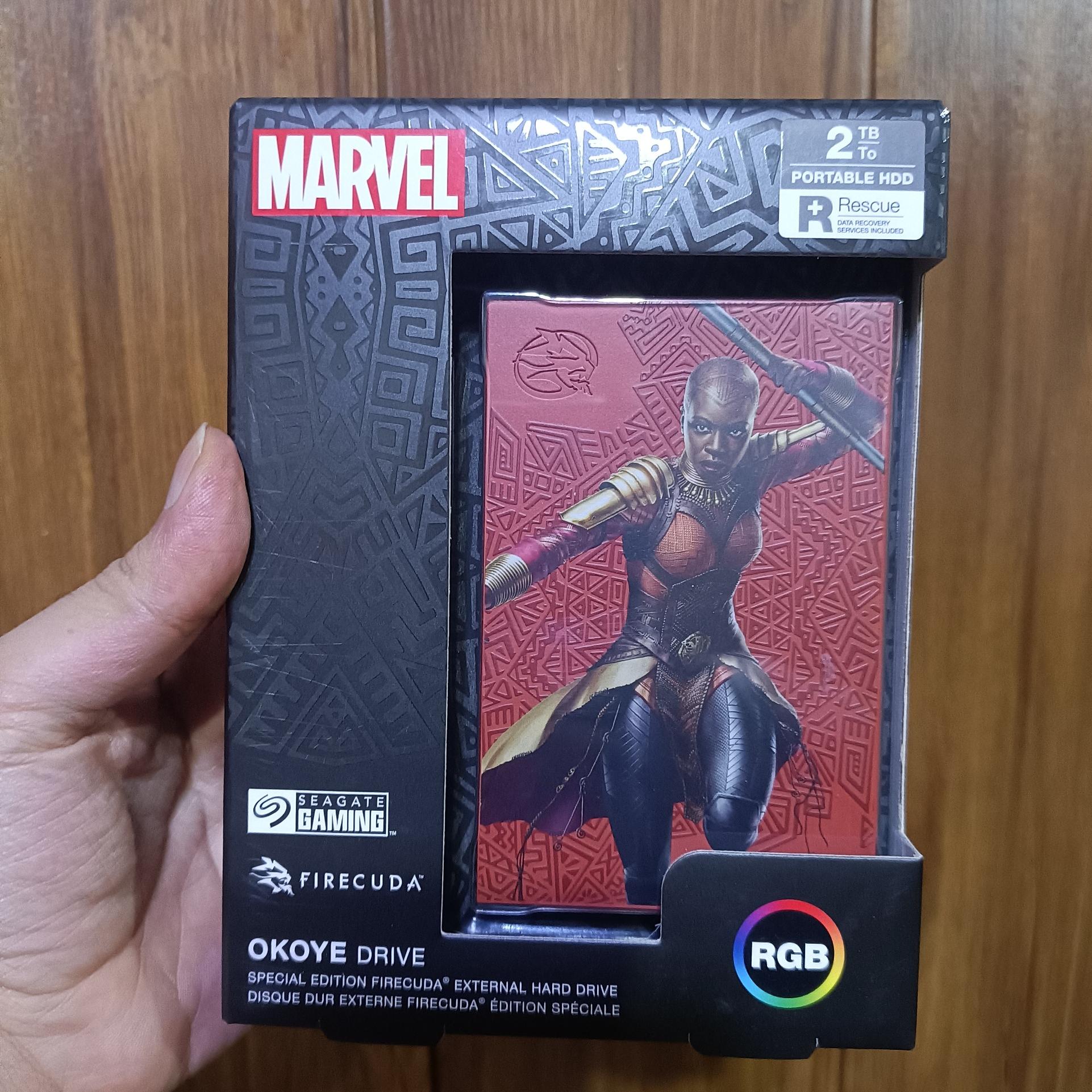 Seagate 2 tb gaming marvel