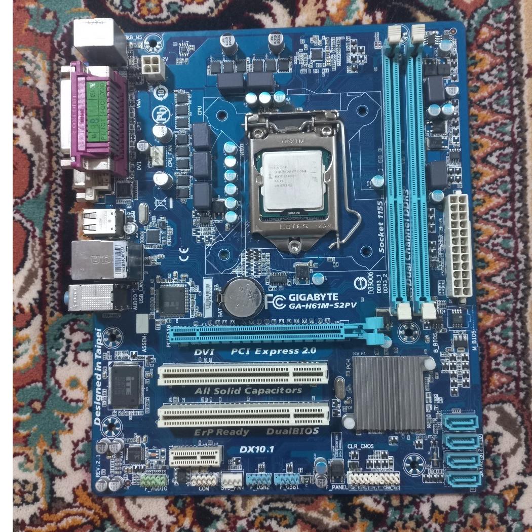 باندل Giga H61M و i5 3340