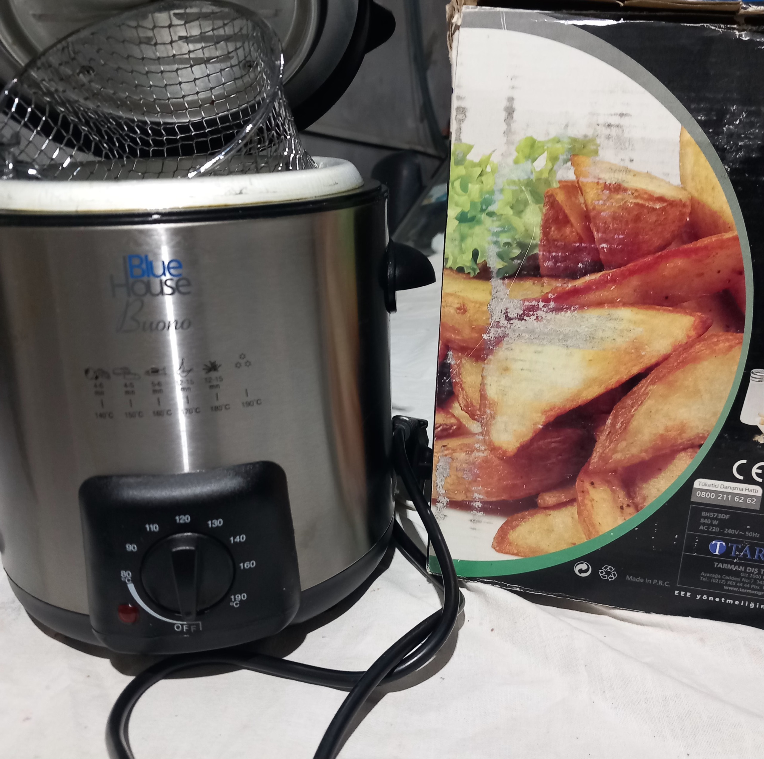 سرخ کن وبخارپزبرقی بلوهاوس