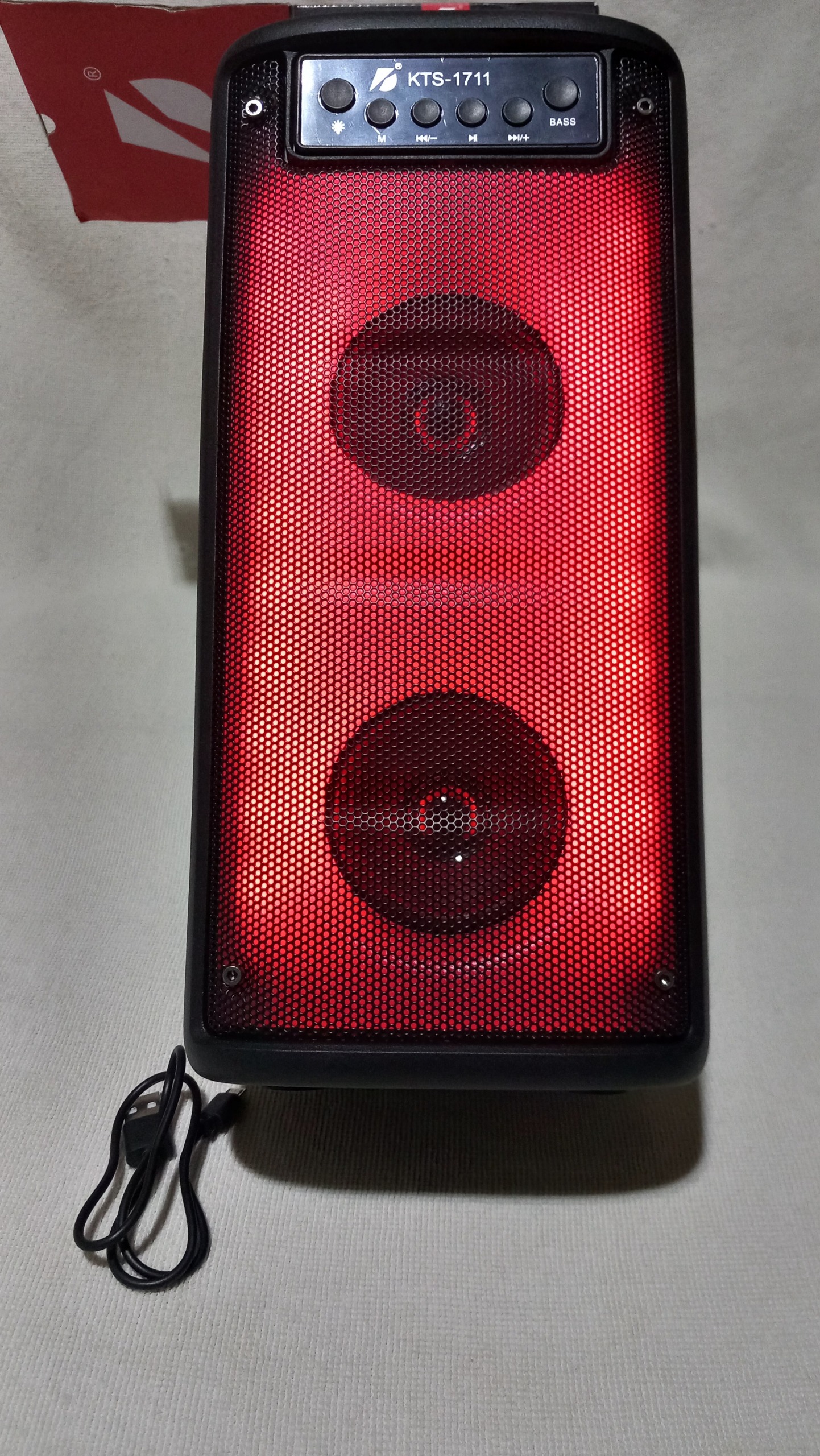 مزایده بزرگ اسپیکرKTS بلوتوثی همراه(بینظیردرصدا)