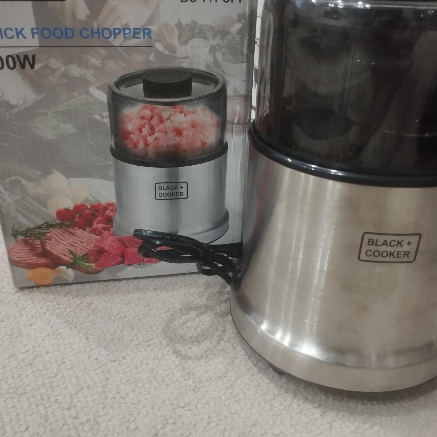 خردکن صنعتی موتورسنگین BLACKCOOKER مدل BC77FCPD