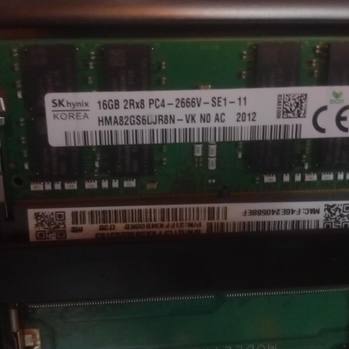 رم16 گیگDDR4 لبتاپ هاینیکس باس 2666