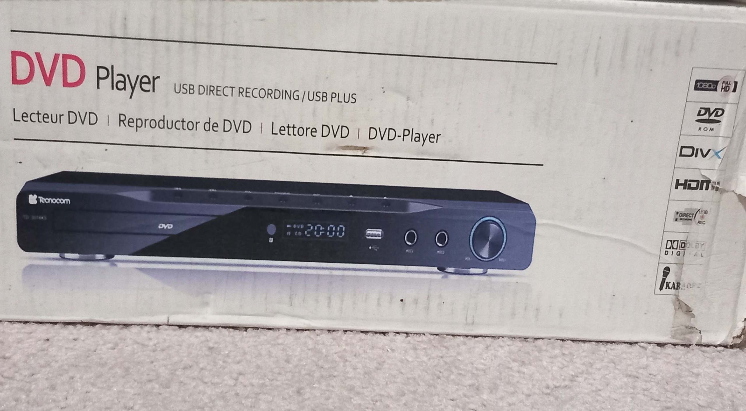 بلوری پخشDVD پلیرتکنوکام (نو)باگارانتی