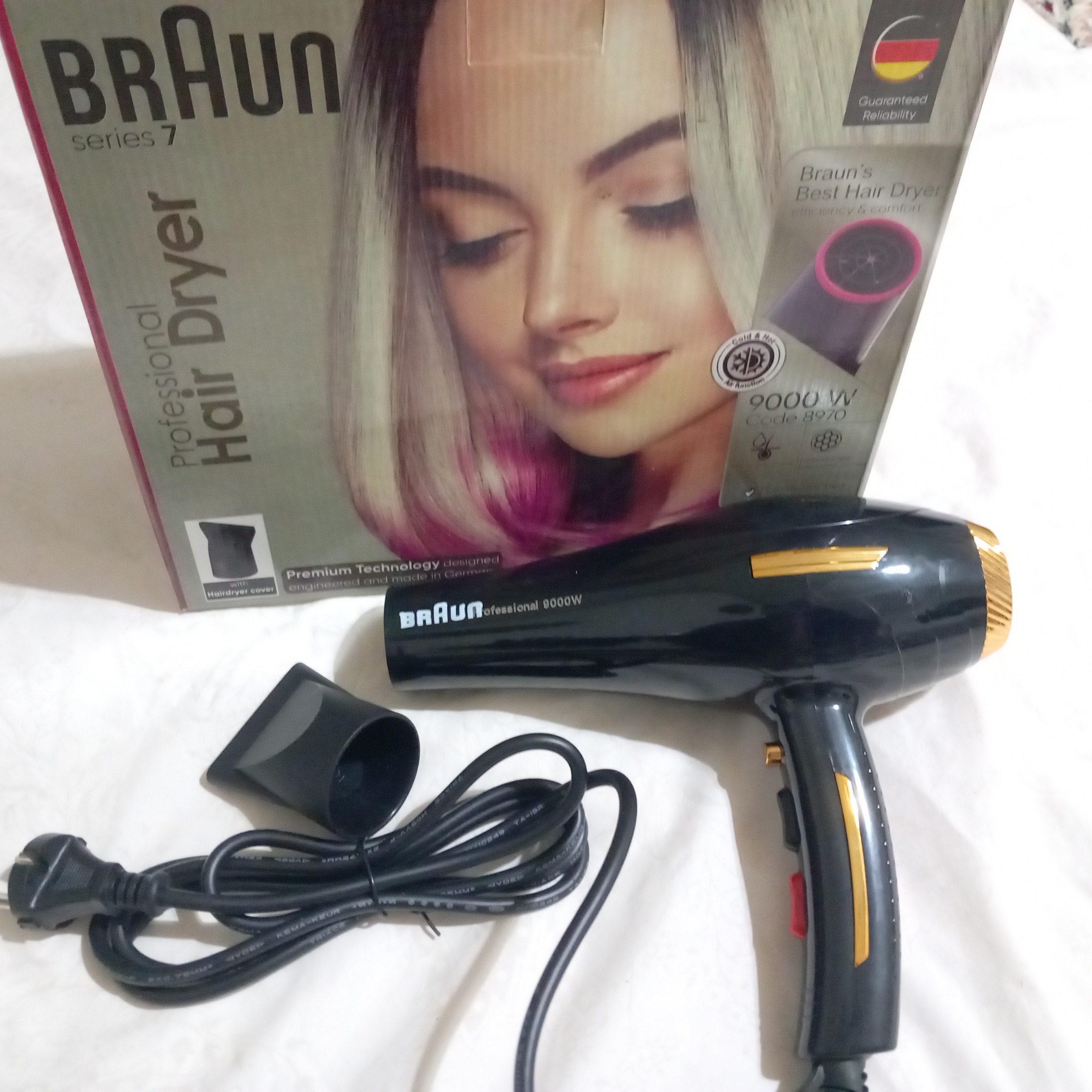 سشوار حرفه ای BRAUN آیتم 8970