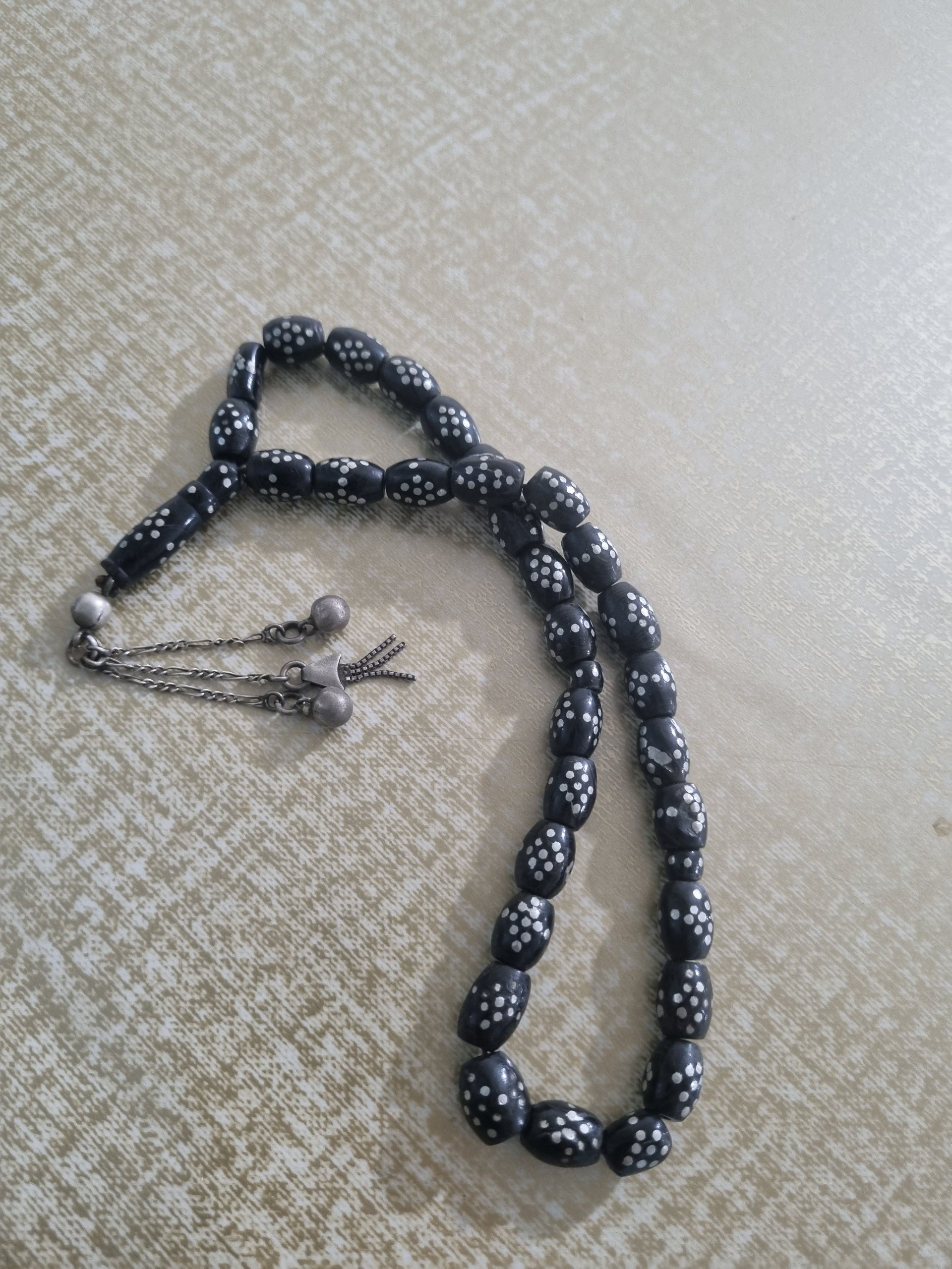 تسبیح یسر نقره کوب