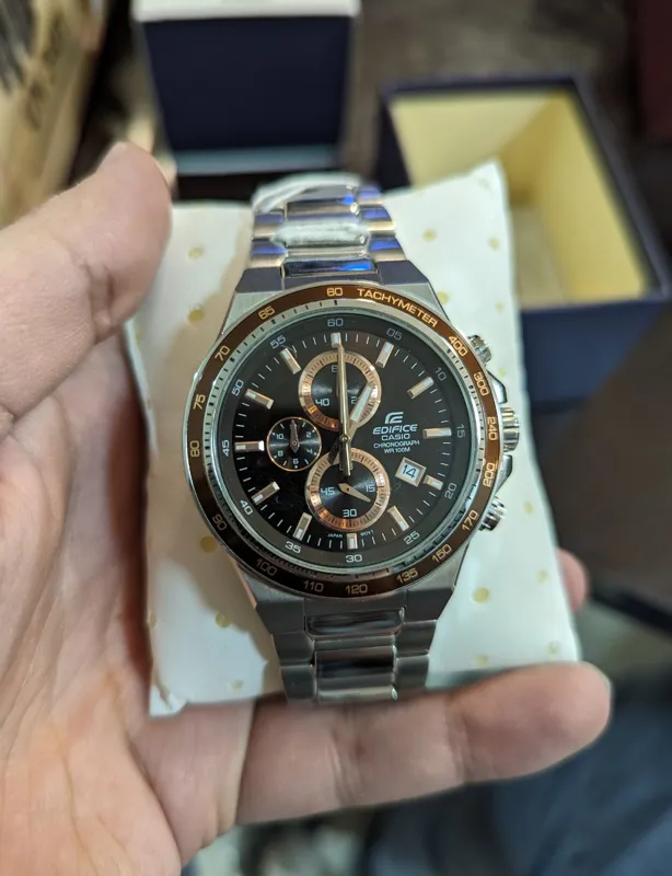 Casio edifice بند فلزی