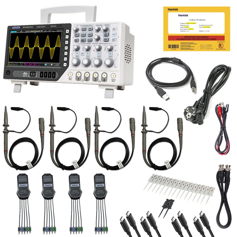 اسیلوسکوپ MPO6204D Hantek 200MHz