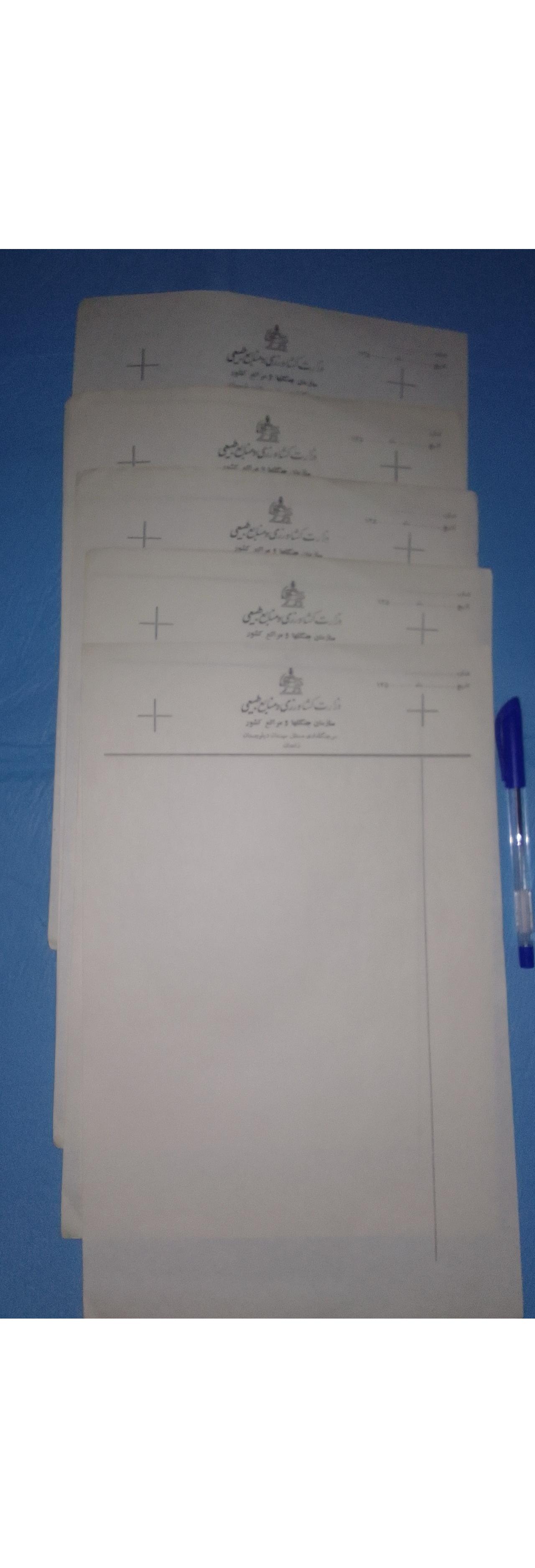 5 سر برگ خام از وزارت کشاورزی