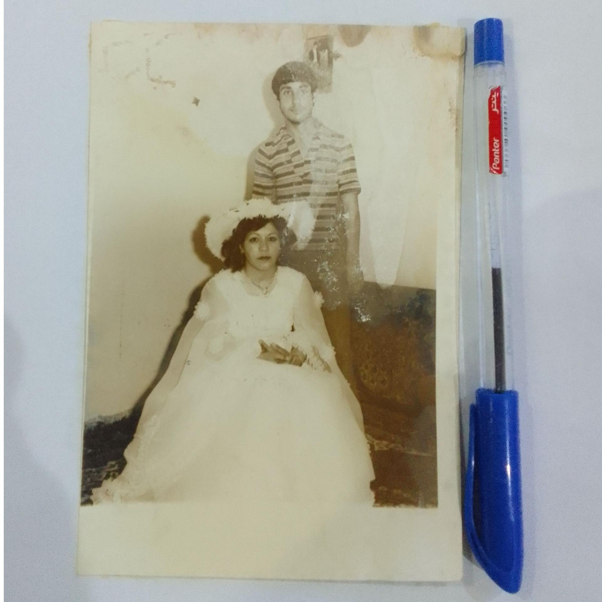 عکس جالب و زیبا از عروس و داماد