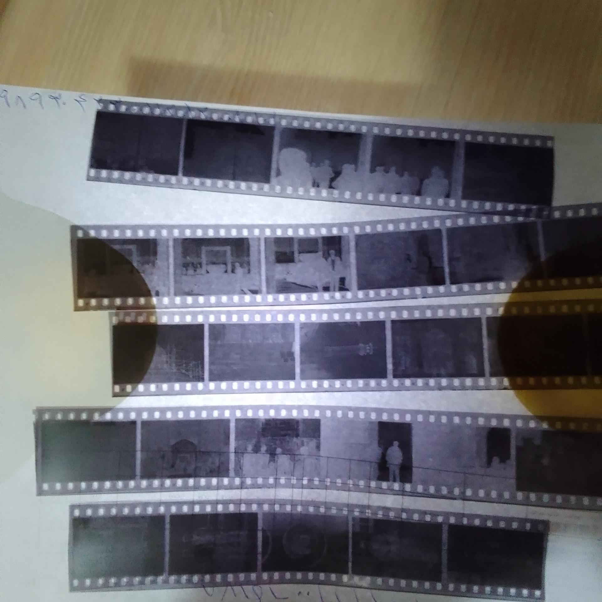 32 قطعه نگاتیو عکس سیاه و سفید تعدادی از حرم