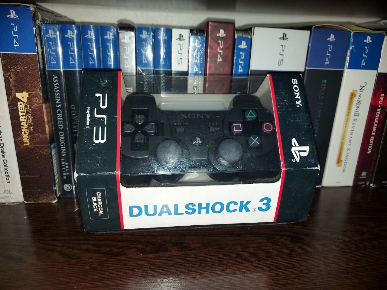 دسته اوریجینال DUALSHOCK 3 (CHARCOAL BLACK) PS3