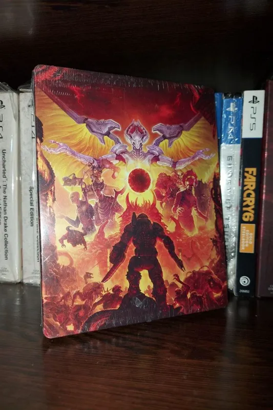 خرید استیل بوک DOOM ETERNAL STEELBOOK برای PS4