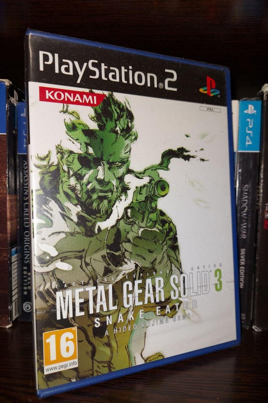 بازی METAL GEAR SOLID 3 SNAKE EATER برای PS2