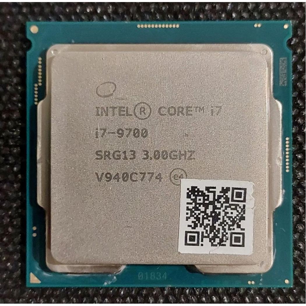سی پی یو یا پردازنده intel i7 9700