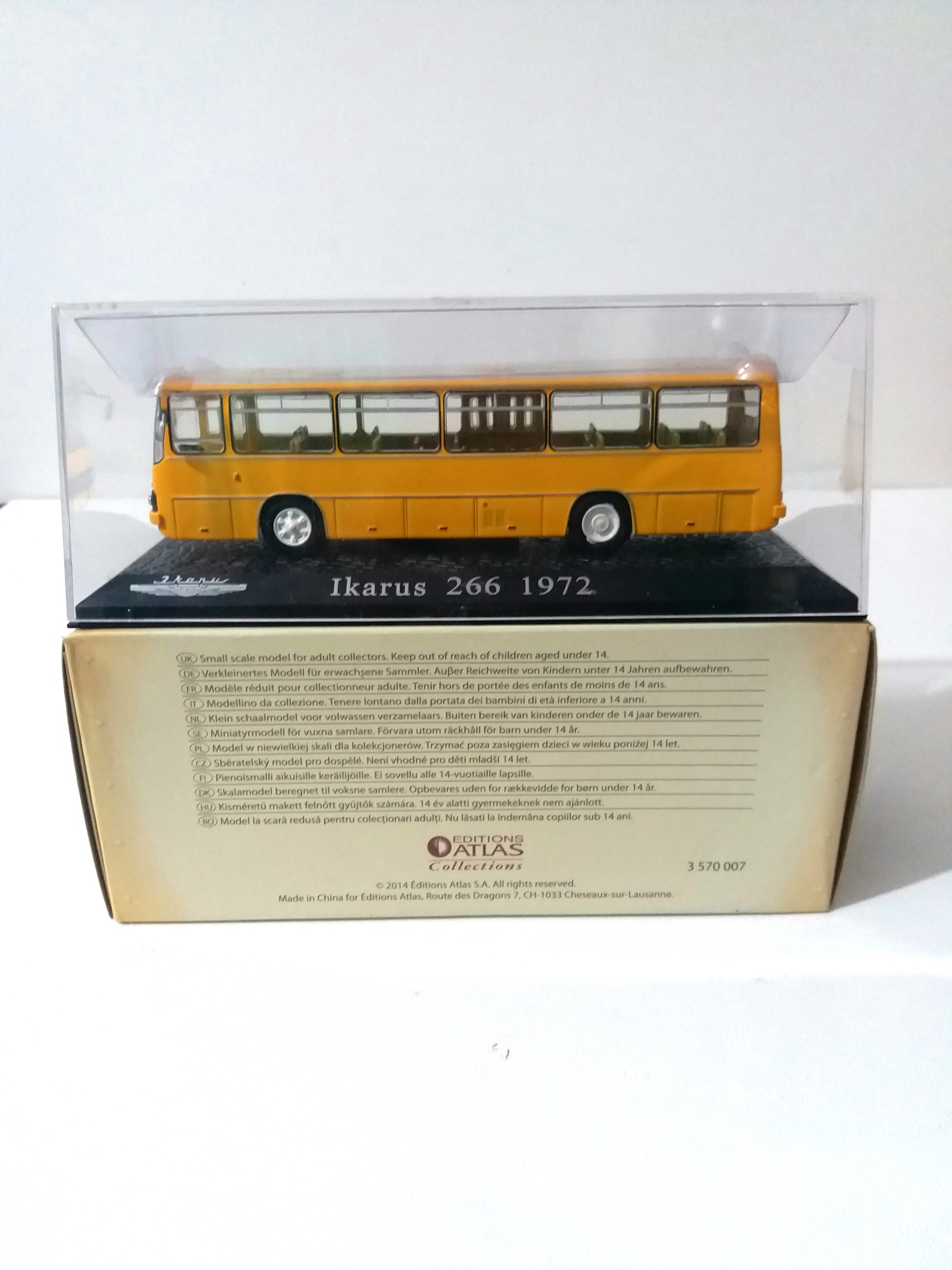 ماکت اتوبوس ایکاروس1972 برند Atlas editions