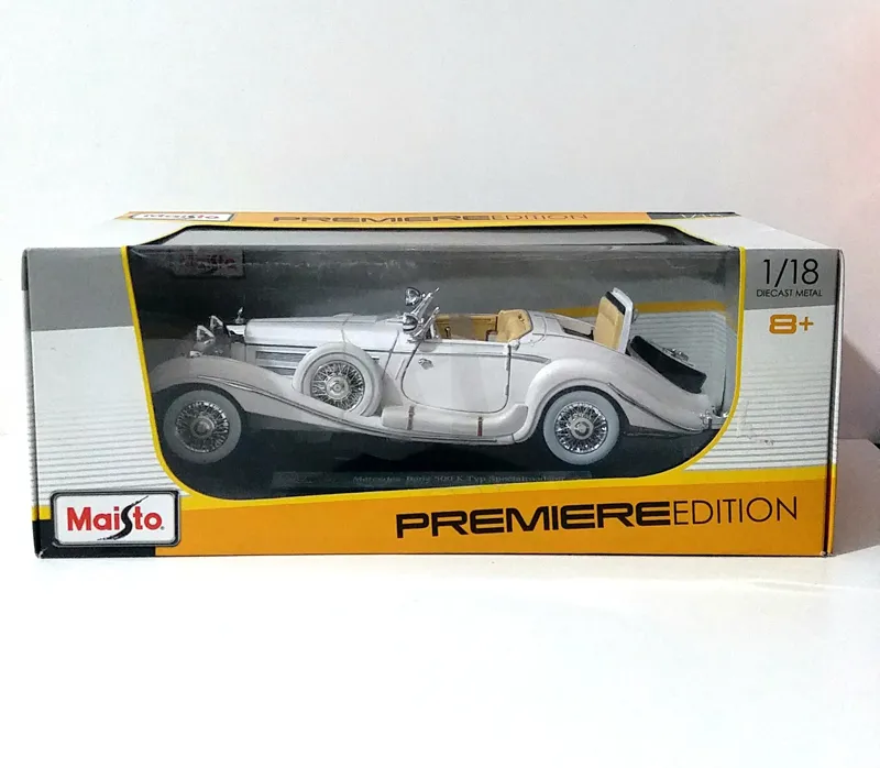 ماکت ماشین مرسدس بنز K-500 1936 (مایستو 1/18)