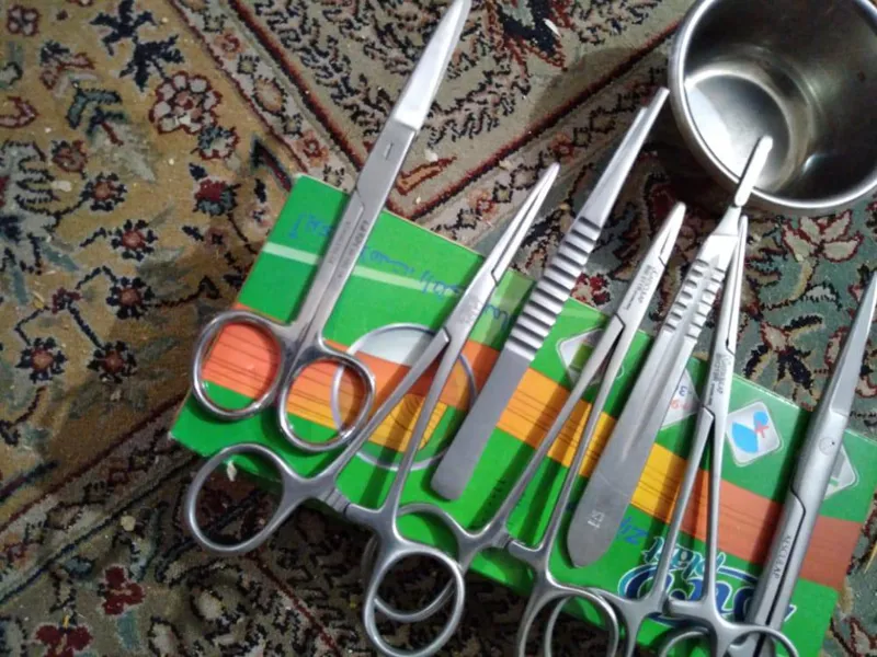 ست بخیه خارجی پزشکی