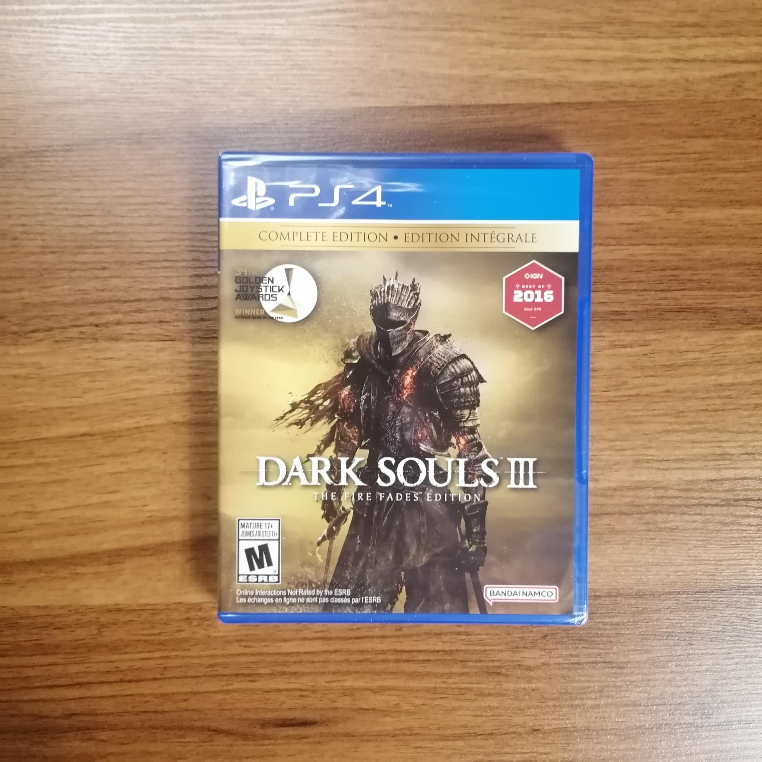 Dark Souls 3 III Fire Fades Edition Goty R All