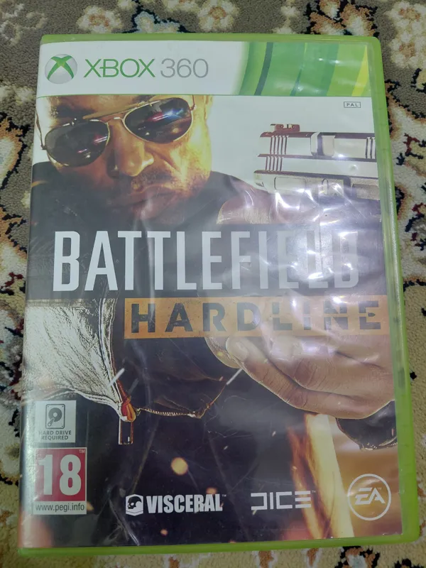 دیسک اورجینال بتلفیلد هاردلاین ایکسباکس360