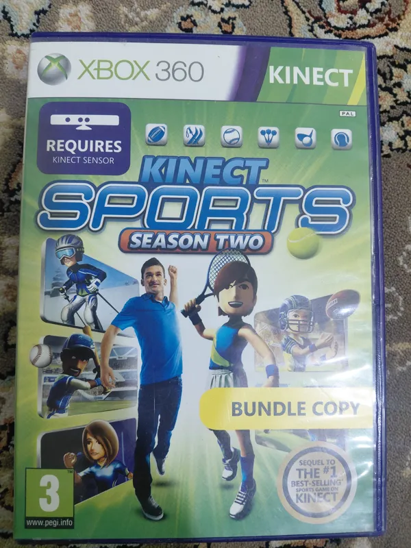 دیسک اورجینال ایکسباکس360 کینکت spors