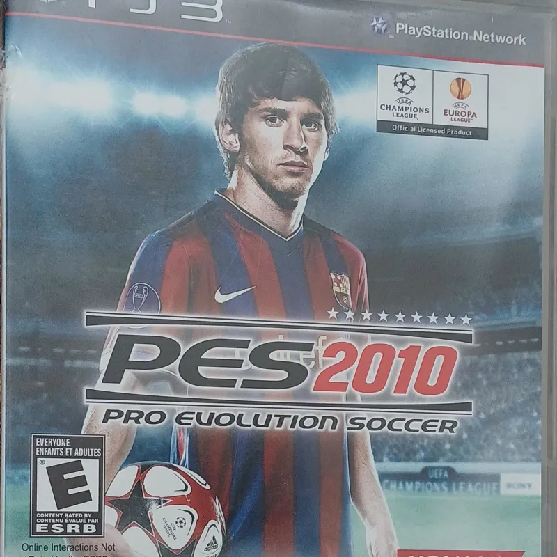 دیسک بازی pes2010 فوتبال پلی3 ps3 سونی3