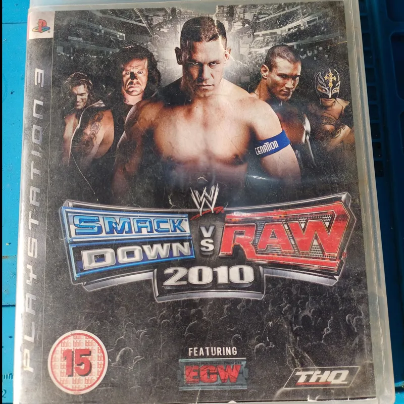 بازی کشتی کج 2010 ps3 پلی3 سونی3 wwe2010