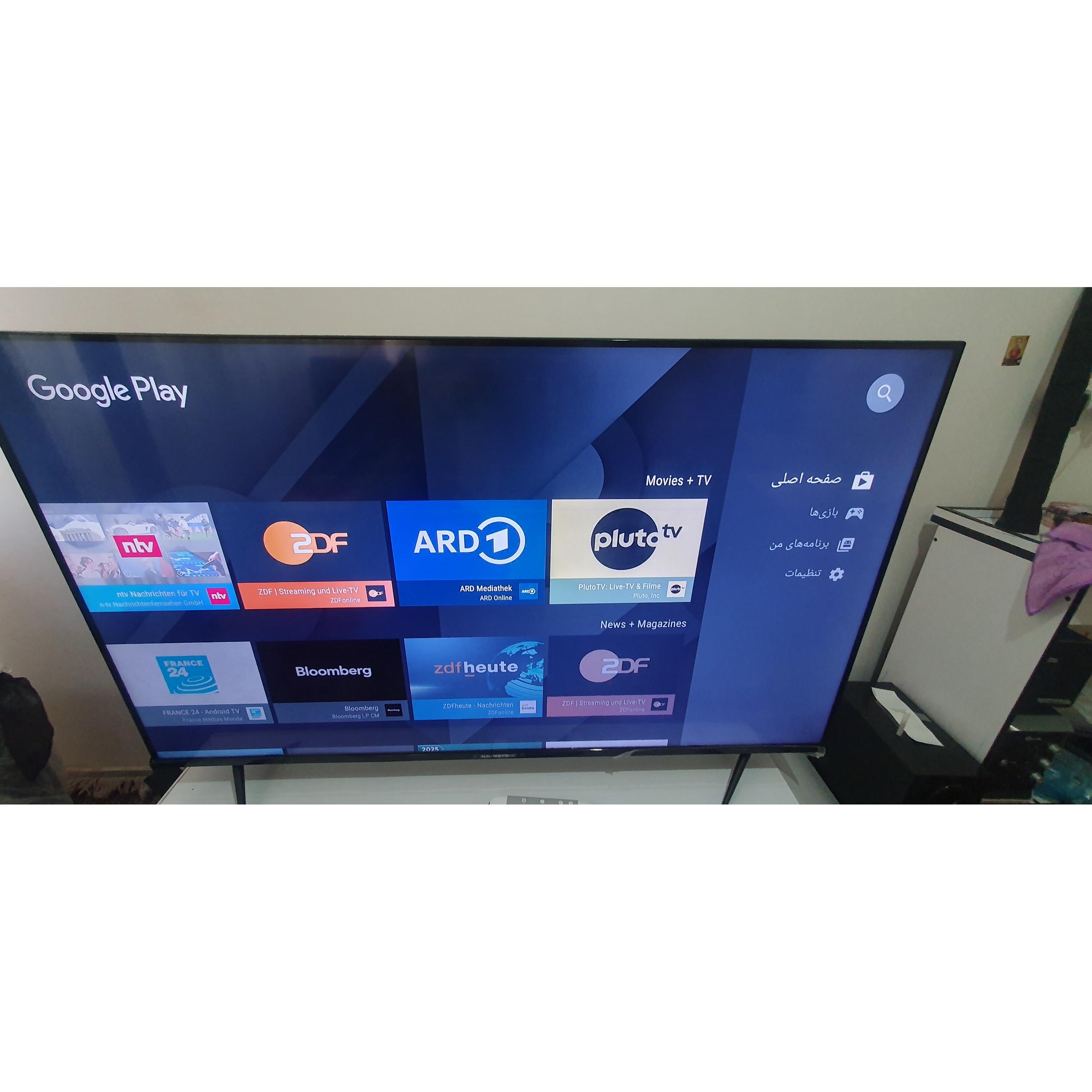 تلویزیون 55 اینچ hardstone 4k(توضیحات خوانده شود)