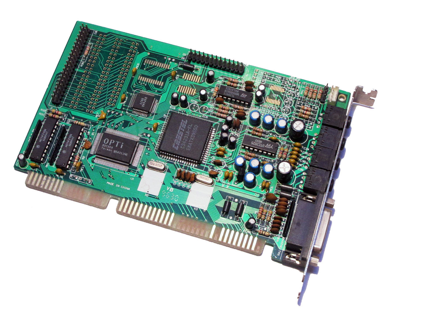 کارت صدا قدیمی کریستال ISA