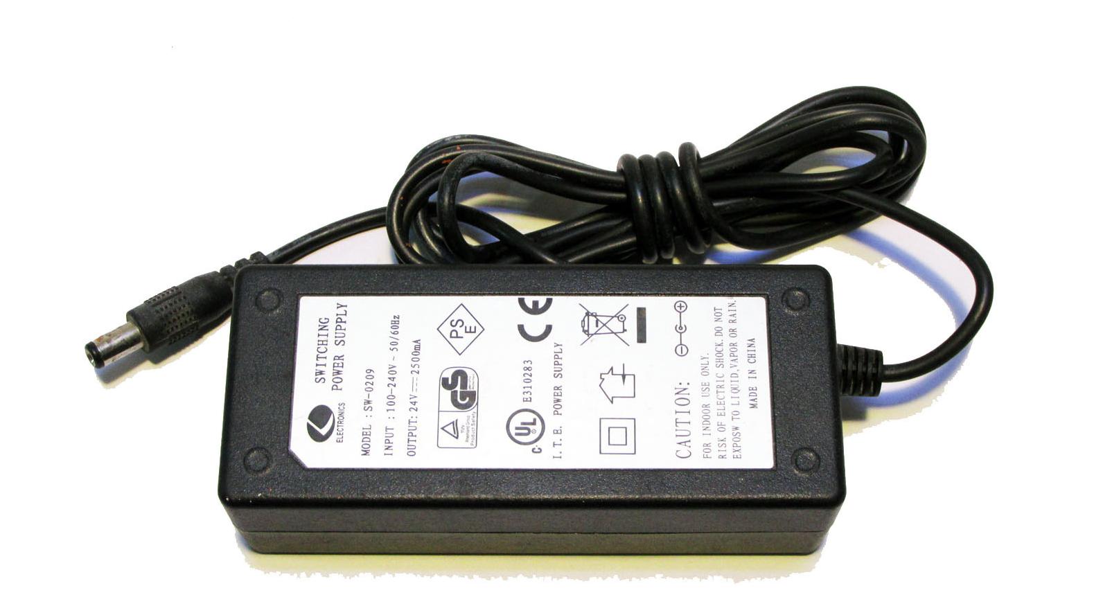 آداپتور 24 ولت 2/5 آمپر