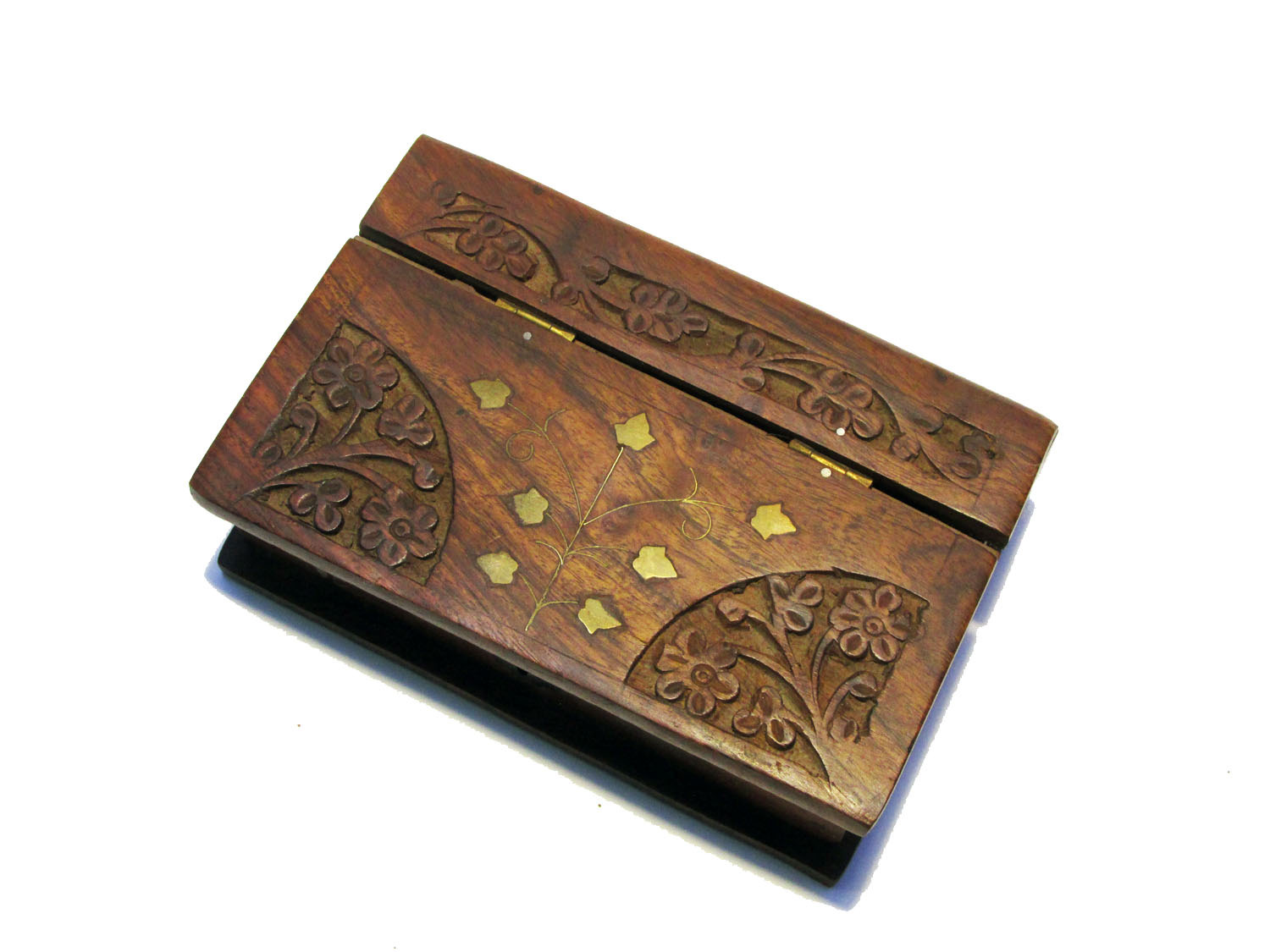 جعبه چوبی قدیمی کار دست