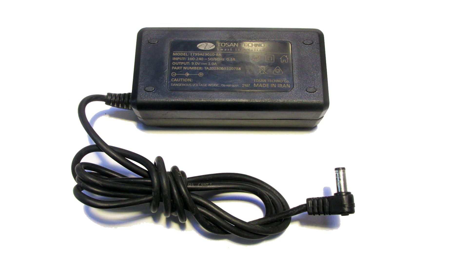 آداپتور 9 ولت 1 آمپر