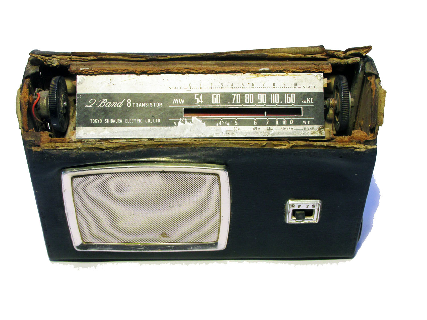 رادیو 2 موج کلکسیونی توشیبا - تست نشده