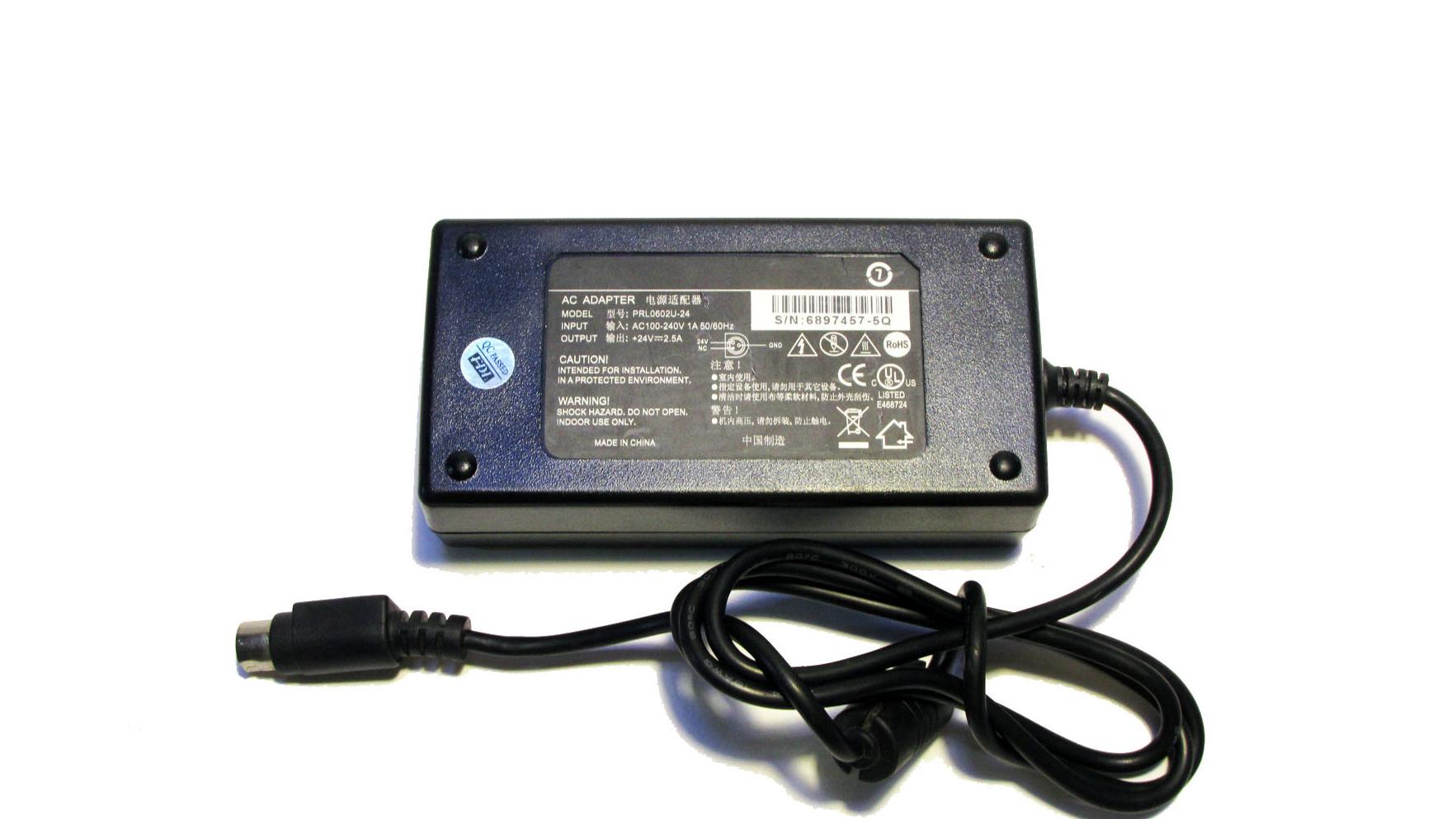 آداپتور 24 ولت 2/5 آمپر