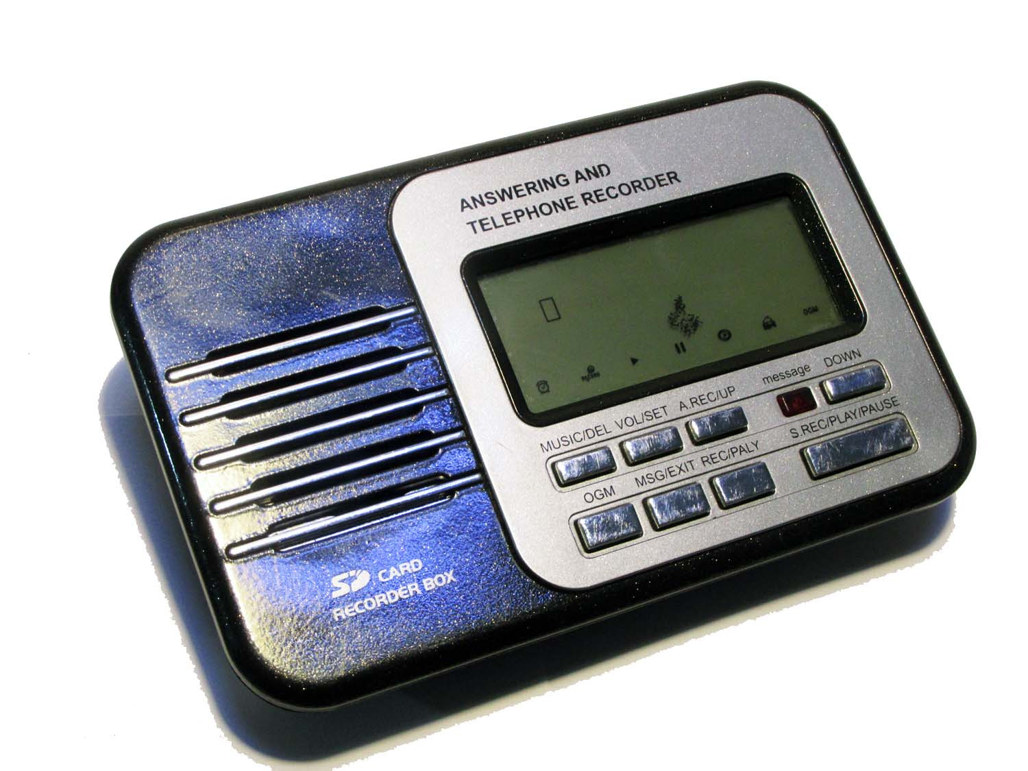 ضبط مکالمات و پیغام گیر تلفن سالم