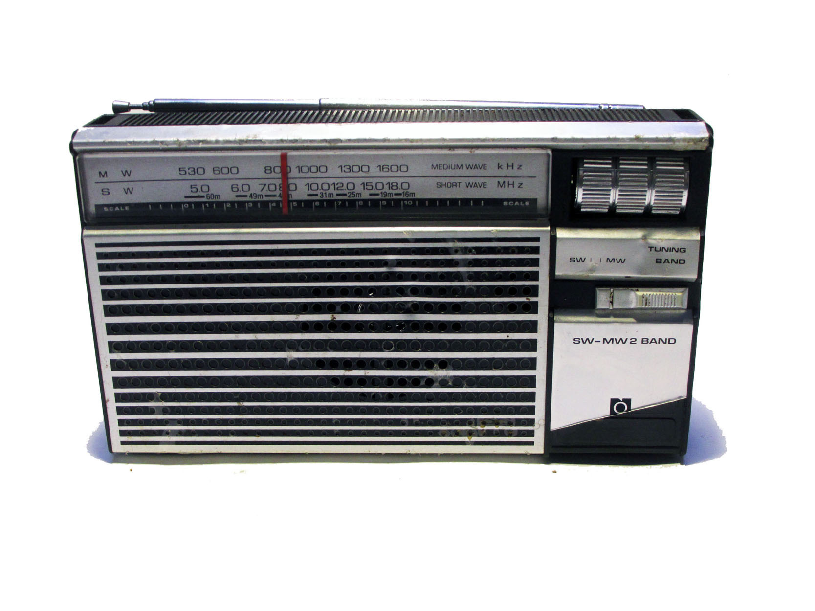 رادیو کمیاب قدیمی 2 موج توضیحات