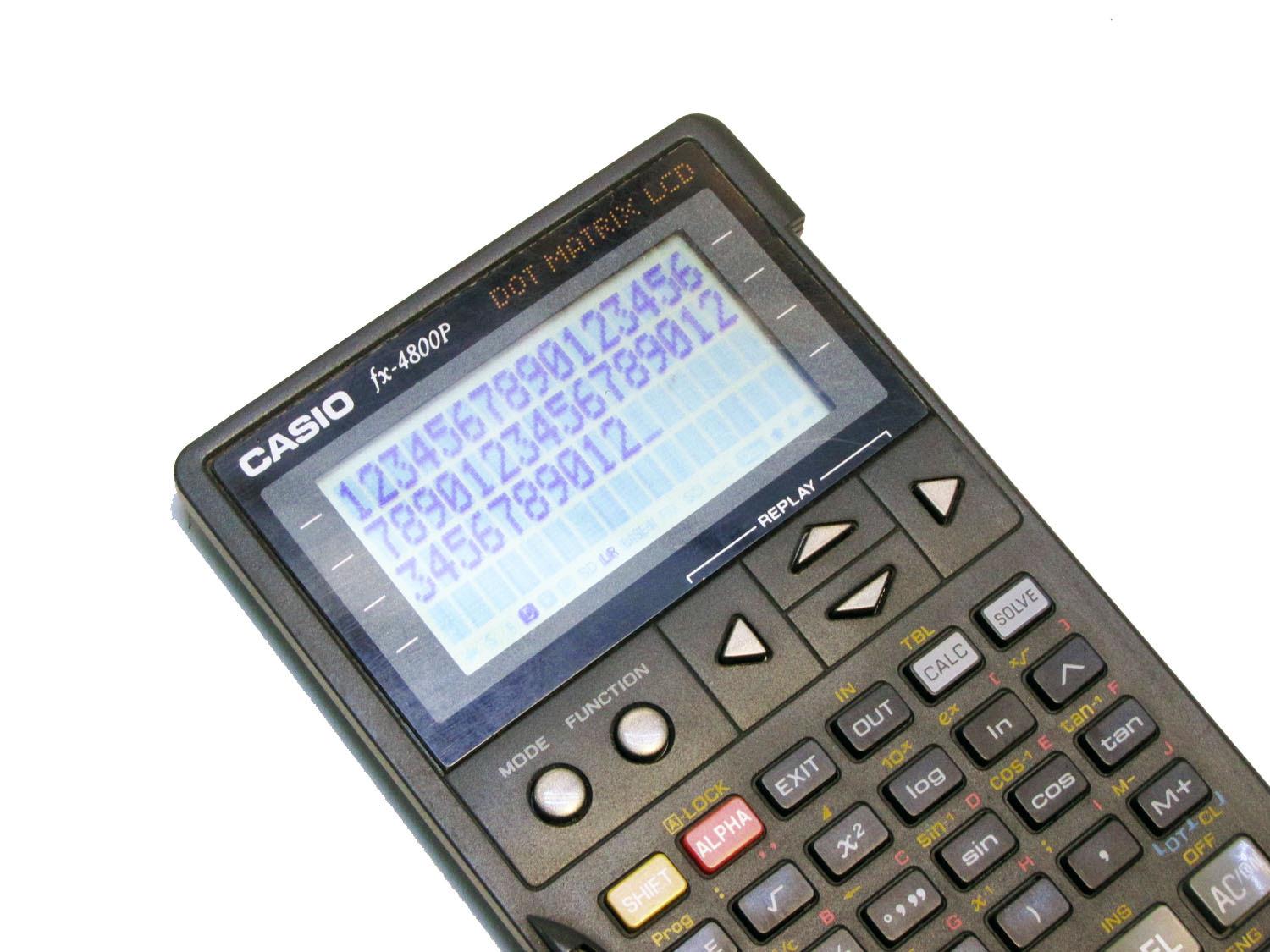 Casio discount fx 4800