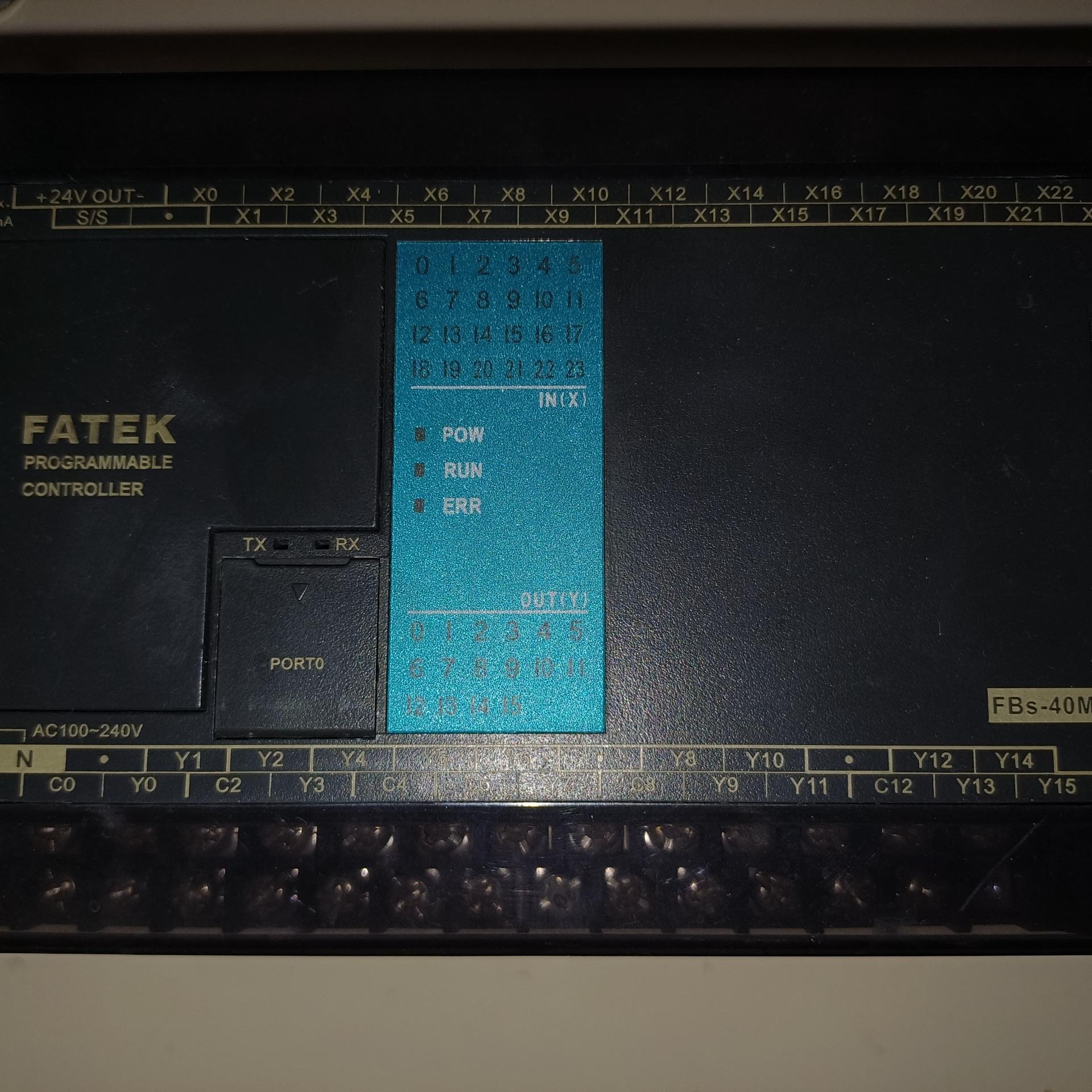 Plc Fatek FBs-40MBR2-AS