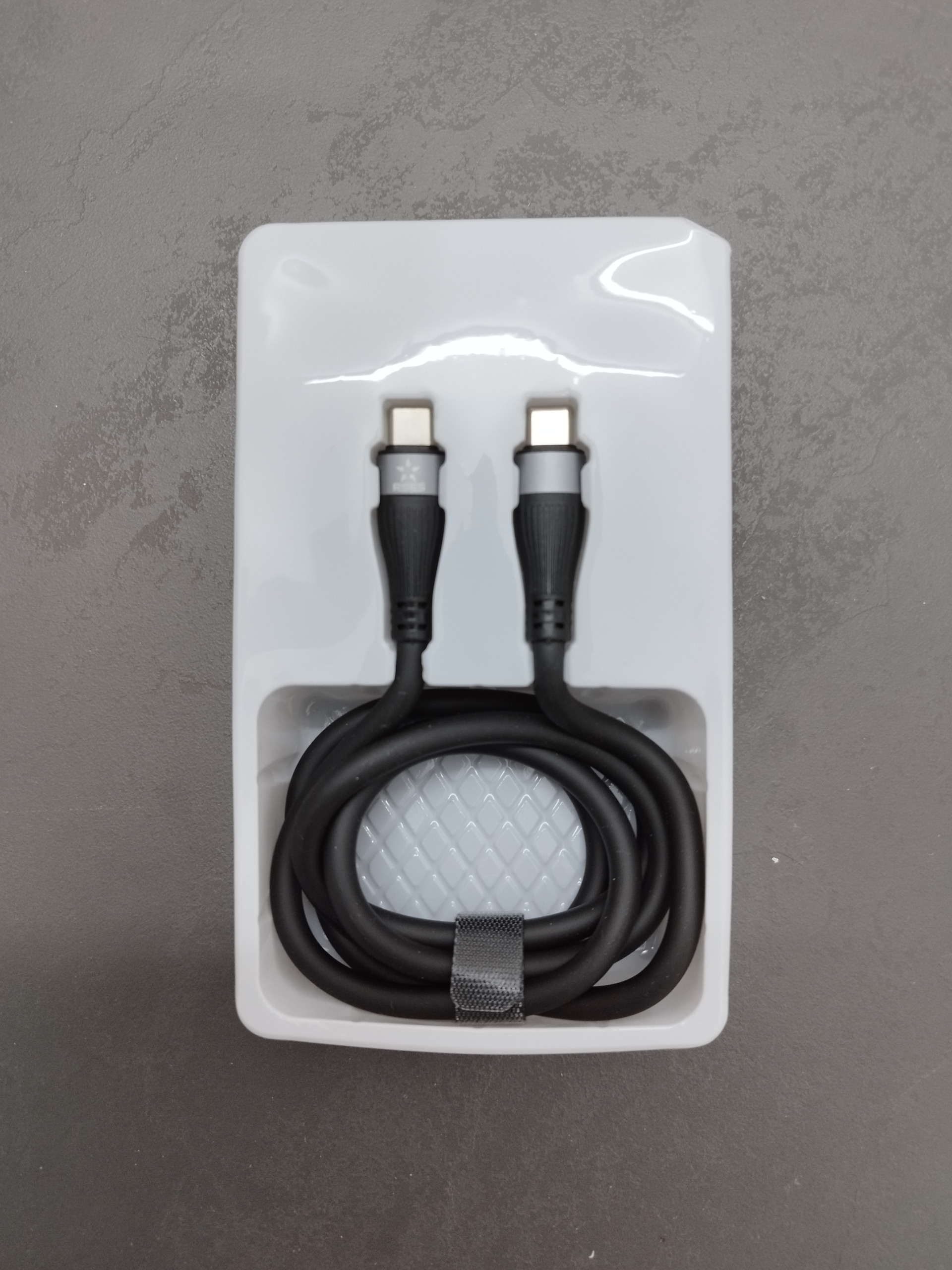 کابل شارژ RSES دو سر تایپ سی 6A