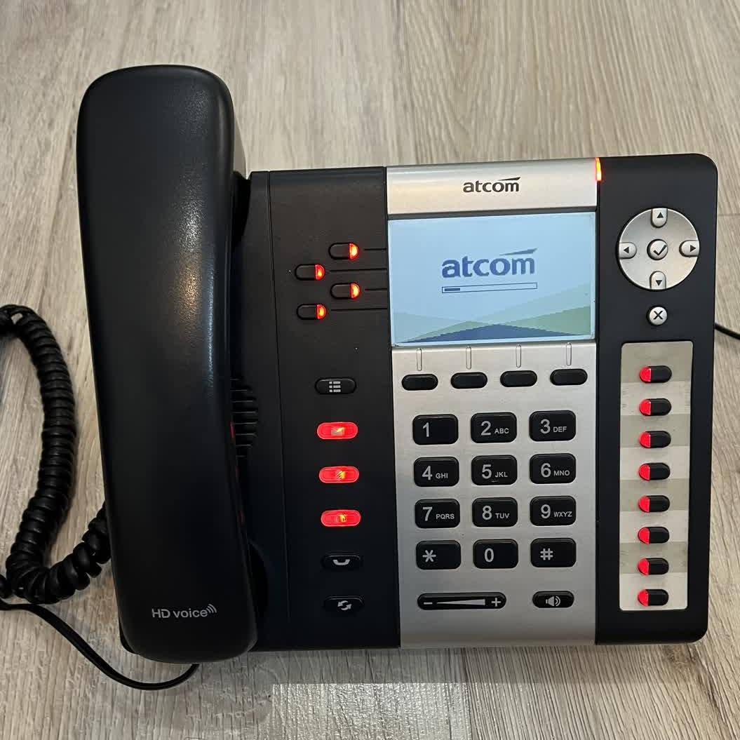 تلفن ip تحت شبکه ویپ مارک اتکام Atcom rainbow 2