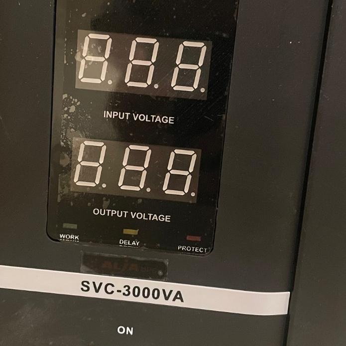 استابلایزر آلجا مدل SVC3000 تکفاز 3000 ولت آمپر