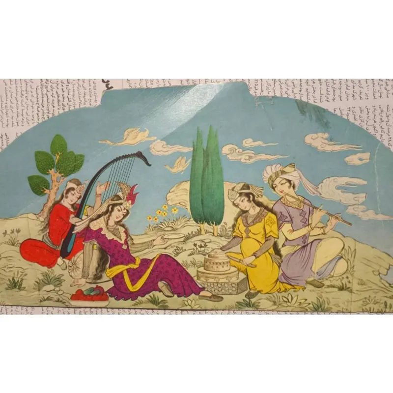 نقاشی مینیاتور ابعاد A4 و خاص