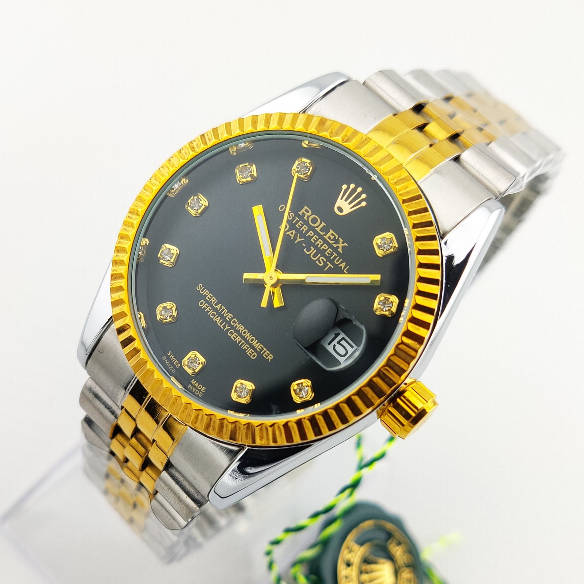 ساعت رولکس Rolex Day-Just استیل دورنگ تقویمدار