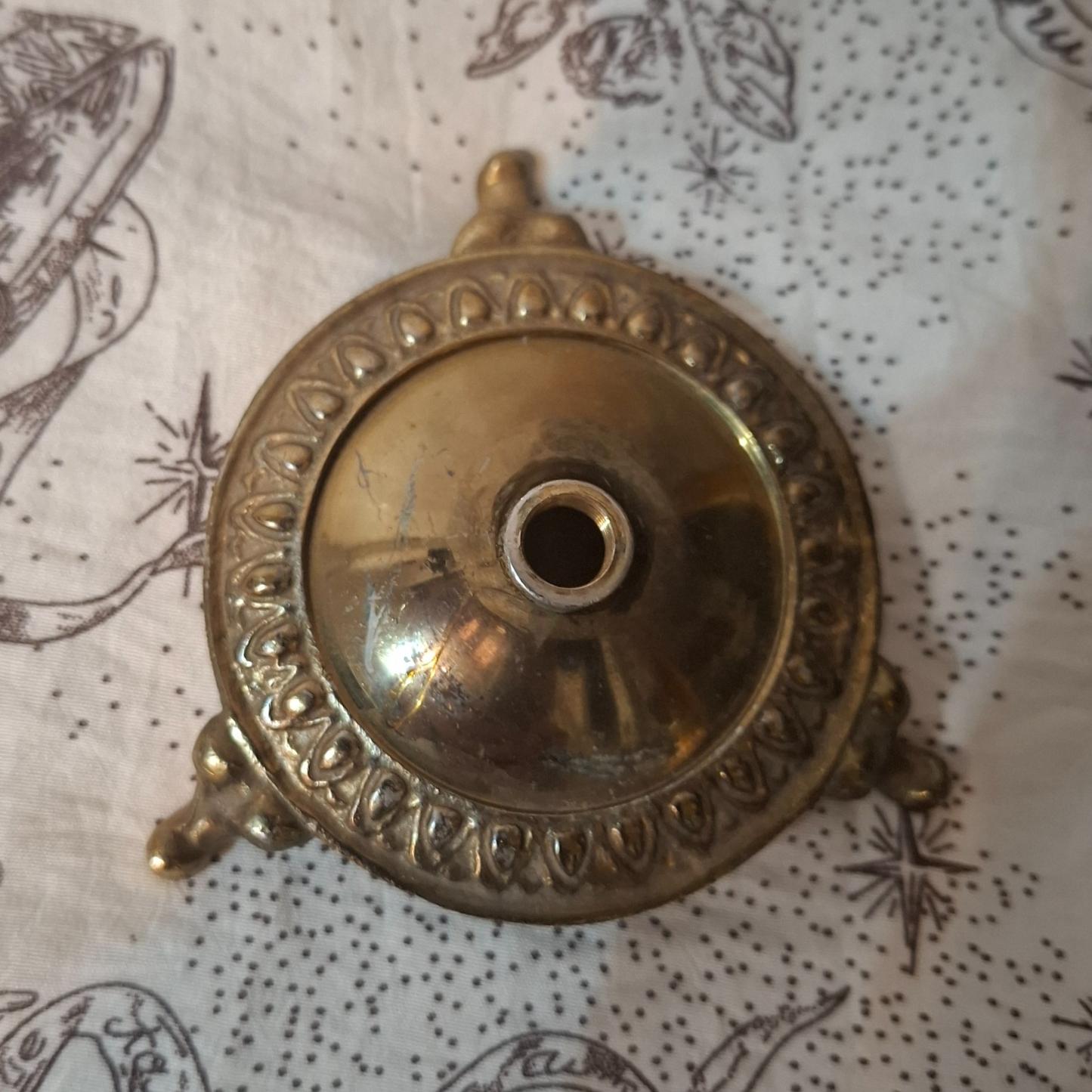 پایه برنجی برنزی دکوری ظرف